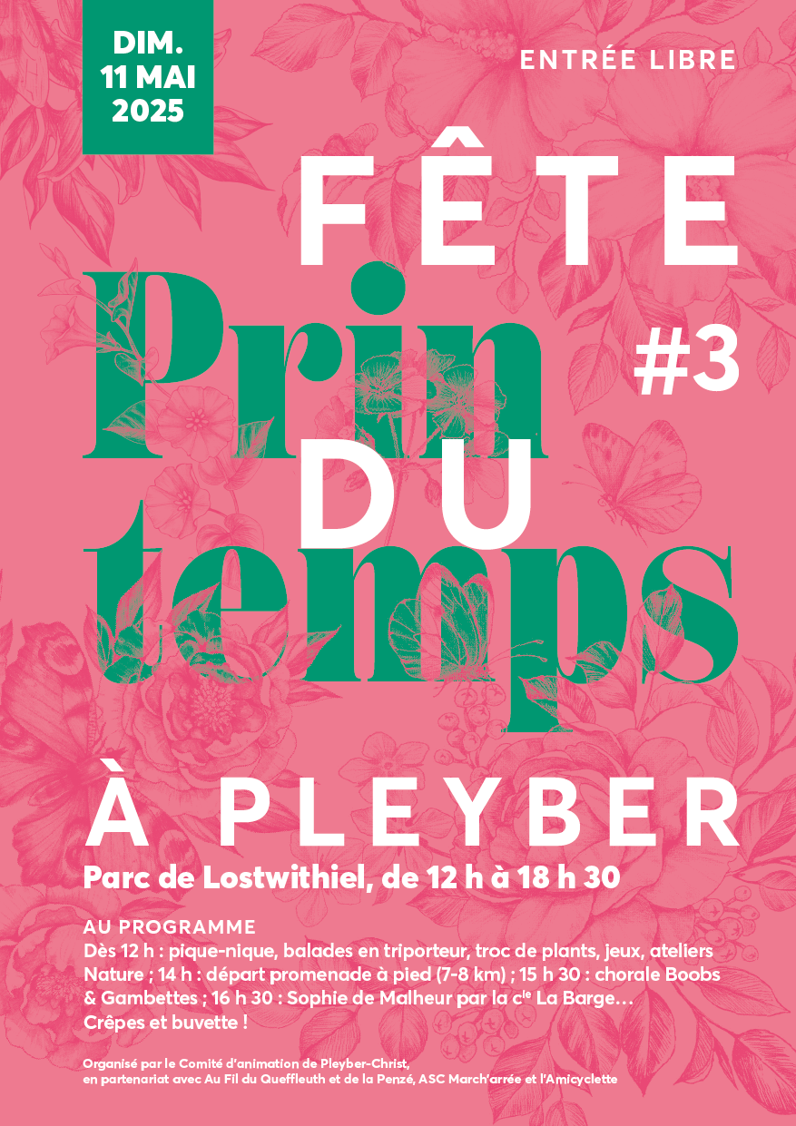 affiche fete du printemps 2025